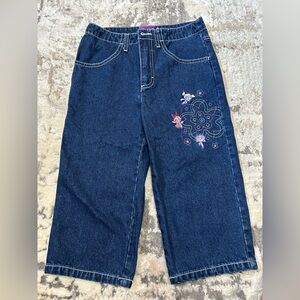 Cartoon Network Dark Blue Denim Jeans with Pink Label The Powerpuff Girls 💜🧡💛